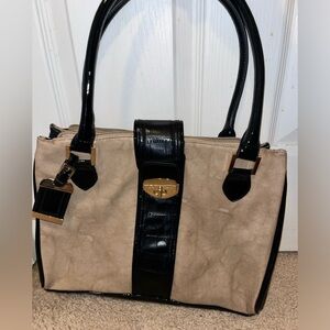 Beige/Gold Purse/Bag